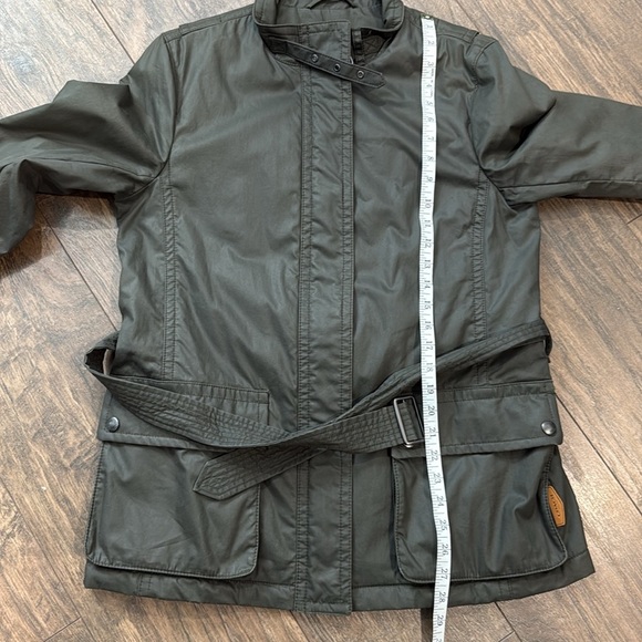 Coach Waxed Belt Hack Utility Jacket Leather Details - Picture 16 of 16